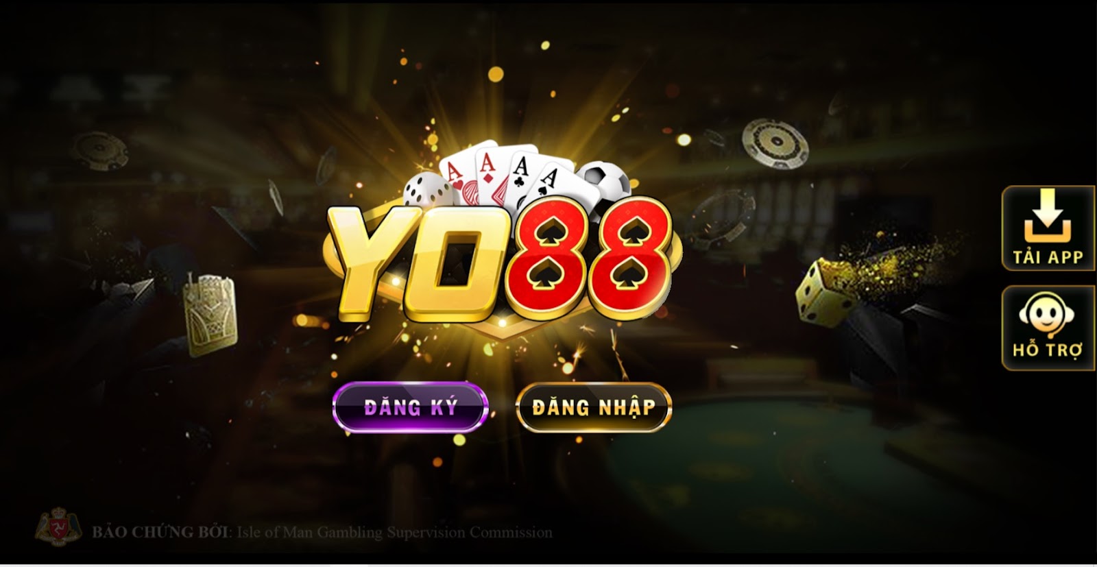 Game bài đổi thưởng Yo88 với tỷ lệ thắng cược cao