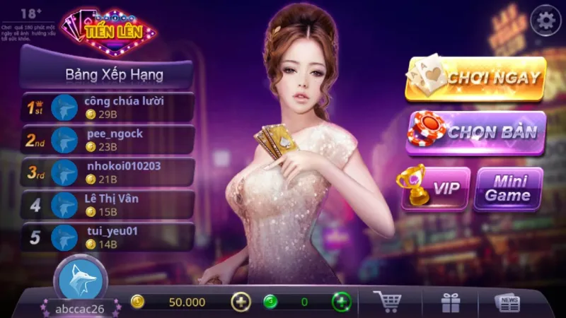 Trải nghiệm người chơi tại sảnh game