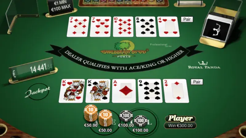 Chiến lược và mẹo khi đánh bài caribbean stud poker